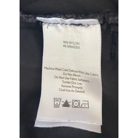 Eddie Bauer Travex Women Nylon Pants Size 2 Black Hiking Outdoors Performance - Picture 9 of 13